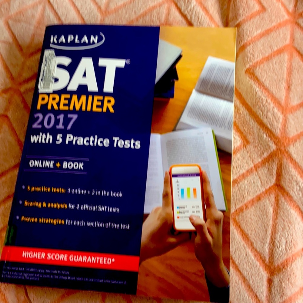 Kaplan SAT Premier 2017 with 5 practice Tests.